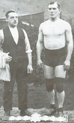 Riley and his British Empire Belt